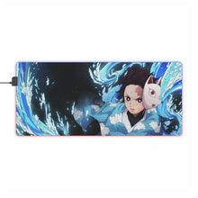 Load image into Gallery viewer, Demon Slayer: Kimetsu no Yaiba RGB LED Mouse Pad (Desk Mat)