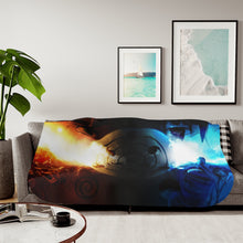 Load image into Gallery viewer, Naruto - Sasuke Sherpa Blanket