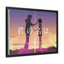 Load image into Gallery viewer, Kimi no na wa Canvas Framed Art Print