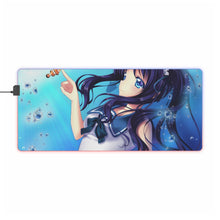 Load image into Gallery viewer, Nagi no Asukara Chisaki Hiradaira RGB LED Mouse Pad (Desk Mat)