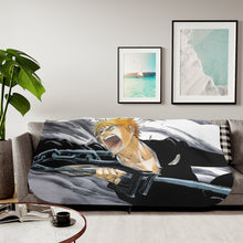 Load image into Gallery viewer, Anime Bleachr Sherpa Blanket