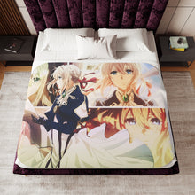 Load image into Gallery viewer, Violet Evergarden Sherpa Blanket
