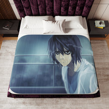 Load image into Gallery viewer, Anime Death Note Sherpa Blanket