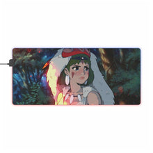 Load image into Gallery viewer, Princess Mononoke RGB LED Mouse Pad (Desk Mat)