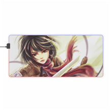 Load image into Gallery viewer, Anime Attack On Titan RGB LED Mouse Pad (Desk Mat)