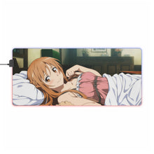Load image into Gallery viewer, Sword Art Online Asuna Yuuki RGB LED Mouse Pad (Desk Mat)