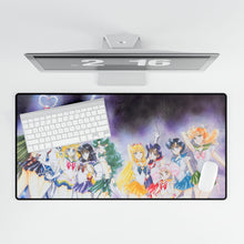 Load image into Gallery viewer, Sailor Moon Sailor Stars Mouse Pad (Desk Mat)