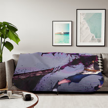 Load image into Gallery viewer, Black Clover Asta Sherpa Blanket