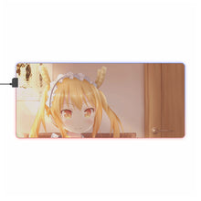 Load image into Gallery viewer, Miss Kobayashi's Dragon Maid RGB LED Mouse Pad (Desk Mat)