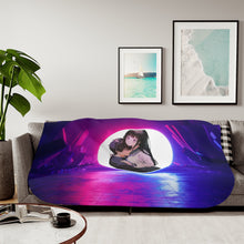 Load image into Gallery viewer, Hotarou x Chitanda Sherpa Blanket