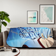 Load image into Gallery viewer, Kuroko No Basuke - Full - Kuroko Tetsuya Quote Sherpa Blanket