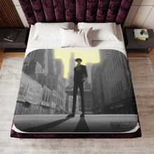 Load image into Gallery viewer, Anime Cowboy Bebop Sherpa Blanket