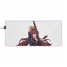 Load image into Gallery viewer, Mirai Nikki Yuno Gasai RGB LED Mouse Pad (Desk Mat)