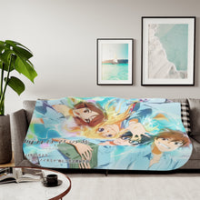 Load image into Gallery viewer, Kaori,Arima,Ryota and Tsubaki Sherpa Blanket
