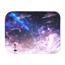 Load image into Gallery viewer, Your Name. Sherpa Blanket