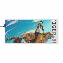 Load image into Gallery viewer, Tiger & Bunny RGB LED Mouse Pad (Desk Mat)