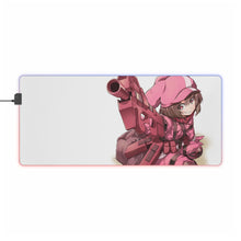 Load image into Gallery viewer, Sword Art Online Alternative: Gun Gale Online RGB LED Mouse Pad (Desk Mat)