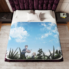 Load image into Gallery viewer, Anime Dr. Stone Sherpa Blanket