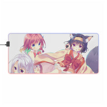 Load image into Gallery viewer, No Game No Life RGB LED Mouse Pad (Desk Mat)