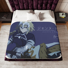 Load image into Gallery viewer, Ruler - Jeanne d'Arc Sherpa Blanket