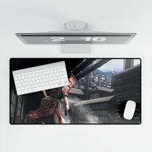 Load image into Gallery viewer, Anime Warrior Mouse Pad (Desk Mat)