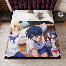 Load image into Gallery viewer, Anime Clannad Sherpa Blanket