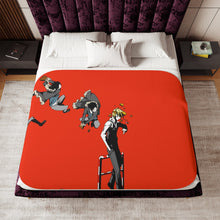 Load image into Gallery viewer, Durarara!! Izaya Orihara, Shizuo Heiwajima Sherpa Blanket