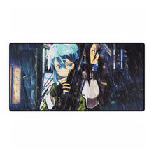 Load image into Gallery viewer, Kirito and Sinon Mouse Pad (Desk Mat)