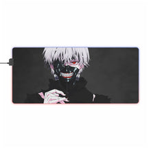 Load image into Gallery viewer, Ken Kaneki RGB LED Mouse Pad (Desk Mat)