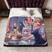 Load image into Gallery viewer, Miss Kobayashi's Dragon Maid Sherpa Blanket