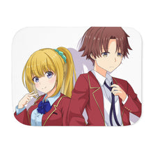 Load image into Gallery viewer, Anime Classroom of the Elite Sherpa Blanket