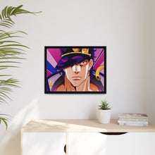 Load image into Gallery viewer, Jotaro Kujo Canvas Framed Art Print