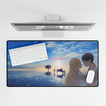 Load image into Gallery viewer, Anime Your Lie in April Mouse Pad (Desk Mat)