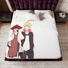 Load image into Gallery viewer, Boruto Sherpa Blanket