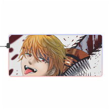 Load image into Gallery viewer, Anime Chainsaw Man RGB LED Mouse Pad (Desk Mat)