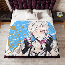 Load image into Gallery viewer, Anime Bungou Stray Dogs Sherpa Blanket