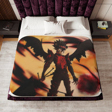 Load image into Gallery viewer, Anime Black Clover Sherpa Blanket