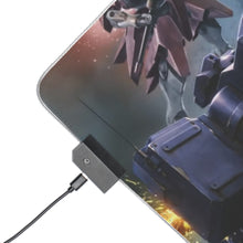 Load image into Gallery viewer, Anime Mobile Suit Gundam 00 RGB LED Mouse Pad (Desk Mat)