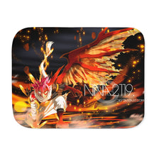 Load image into Gallery viewer, Natsu Dragonize Sherpa Blanket