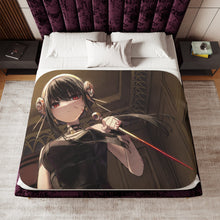 Load image into Gallery viewer, Anime Spy x Family Sherpa Blanket