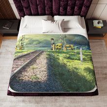 Load image into Gallery viewer, Mitsuha's thoughts - From "Your Name."(君の名は。) Sherpa Blanket
