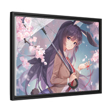Load image into Gallery viewer, Rascal Does Not Dream Of Bunny Girl Senpai Canvas Framed Art Print
