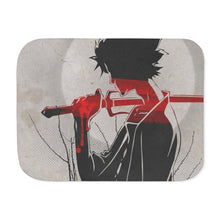 Load image into Gallery viewer, Anime Samurai Champloo Sherpa Blanket