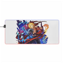 Load image into Gallery viewer, FullMetal Alchemist RGB LED Mouse Pad (Desk Mat)