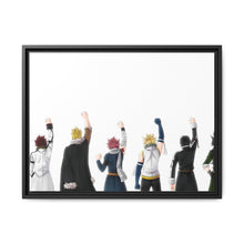Load image into Gallery viewer, Fairy Tail Natsu Dragneel, Wendy Marvell, Gajeel Redfox Canvas Framed Art Print