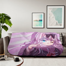 Load image into Gallery viewer, Chika Fujiwara Sherpa Blanket