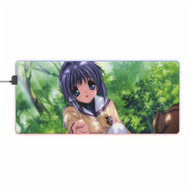 Load image into Gallery viewer, Clannad Ryou Fujibayashi RGB LED Mouse Pad (Desk Mat)