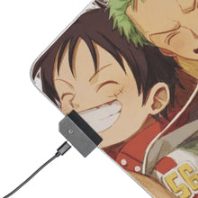 Load image into Gallery viewer, Anime One Piece RGB LED Mouse Pad (Desk Mat)
