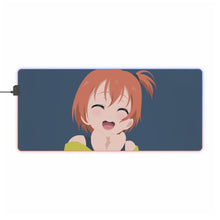 Load image into Gallery viewer, Love Live! Rin Hoshizora RGB LED Mouse Pad (Desk Mat)