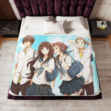 Load image into Gallery viewer, Hyuoka main members Sherpa Blanket